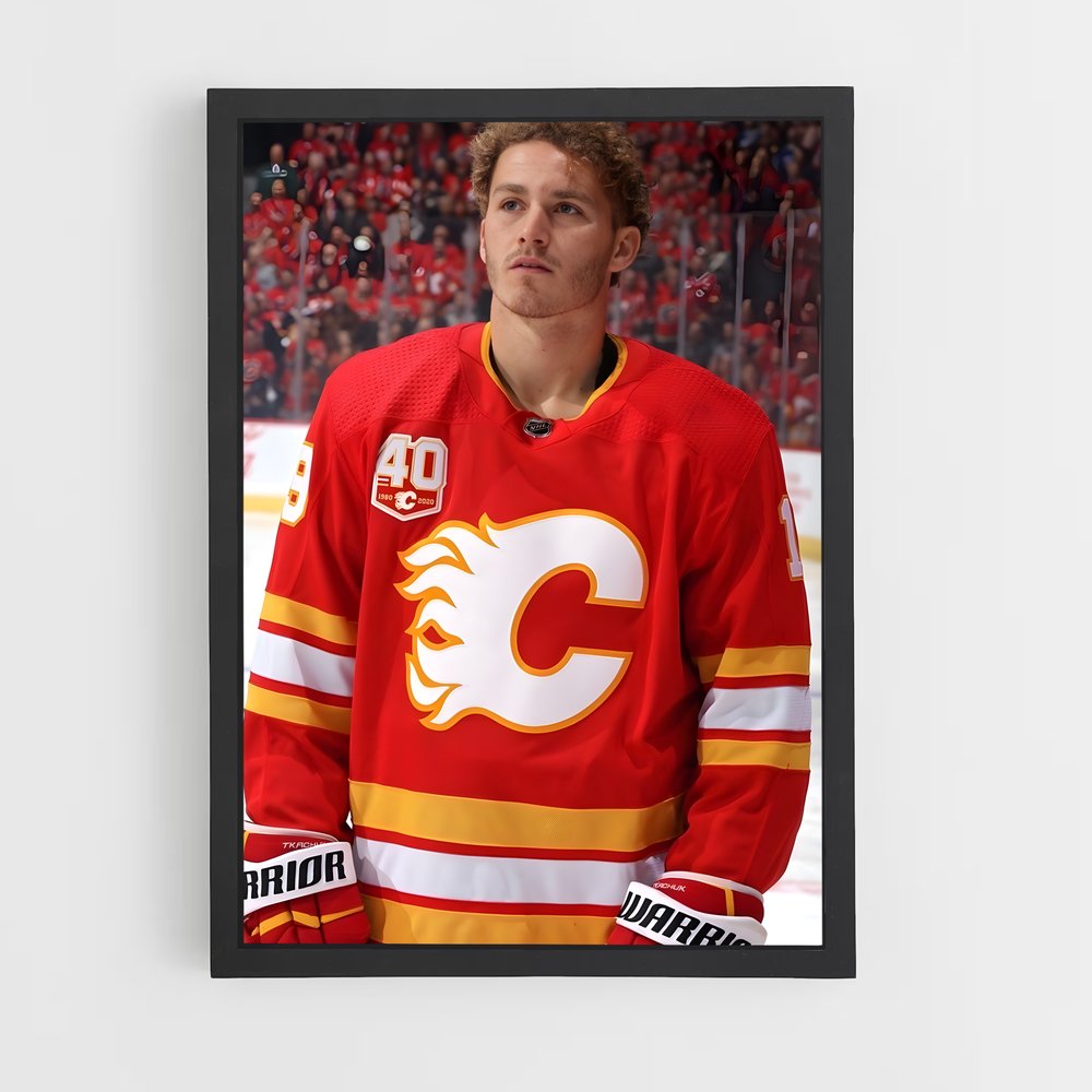 Poster Matthew de tkachuk – affiche Hockey sur glace (vue 2)